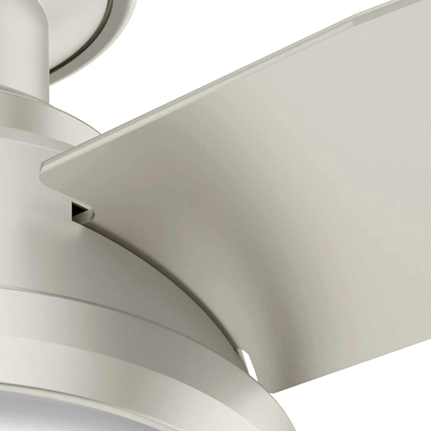 Hunter Fan Company Dempsey Low Profile Indoor / Outdoor Ceiling Fan with LED Light and Remote Control, 44