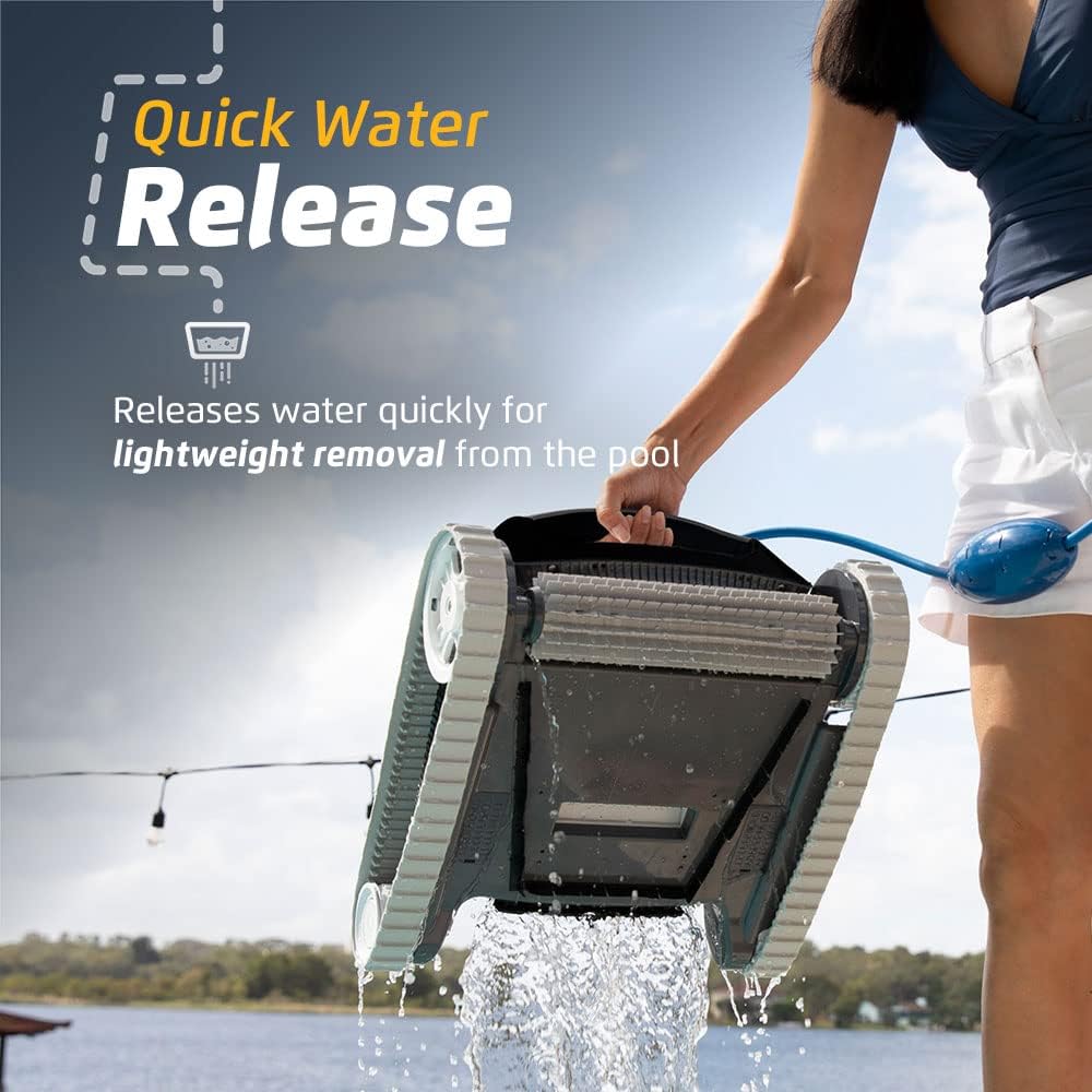 Robotic Pool Vacuum Cleaner All Pools up to 30 FT